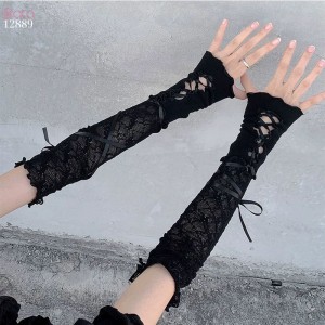 Ống tay lolita,ống chân ren thời trang Y2k Lolita Ballet Style 12889