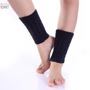 Ống tất len giữ ấm cổ chân cổ tay mùa đông,tất đi bốt dệt kim ren giữ ấm mắt cá chân 12917