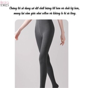 Quần cotton mỏng nâng mông và bụng giảm béo chân mùa xuân thu 13025
