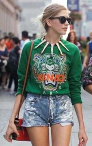Áo KENZO màu xanh