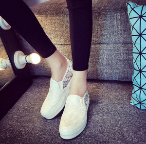 Giày ren slip on 7004