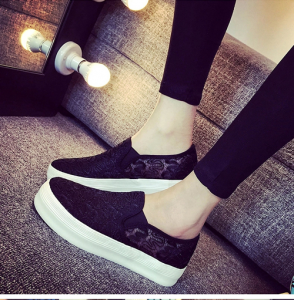 Giày ren slip on 7005
