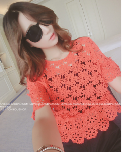 Áo ren ngắn tay 7207