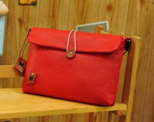 Túi đeo thời trang đơn giản dễ thương màu đỏ